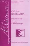 Chi La Gagliarda SSA choral sheet music cover